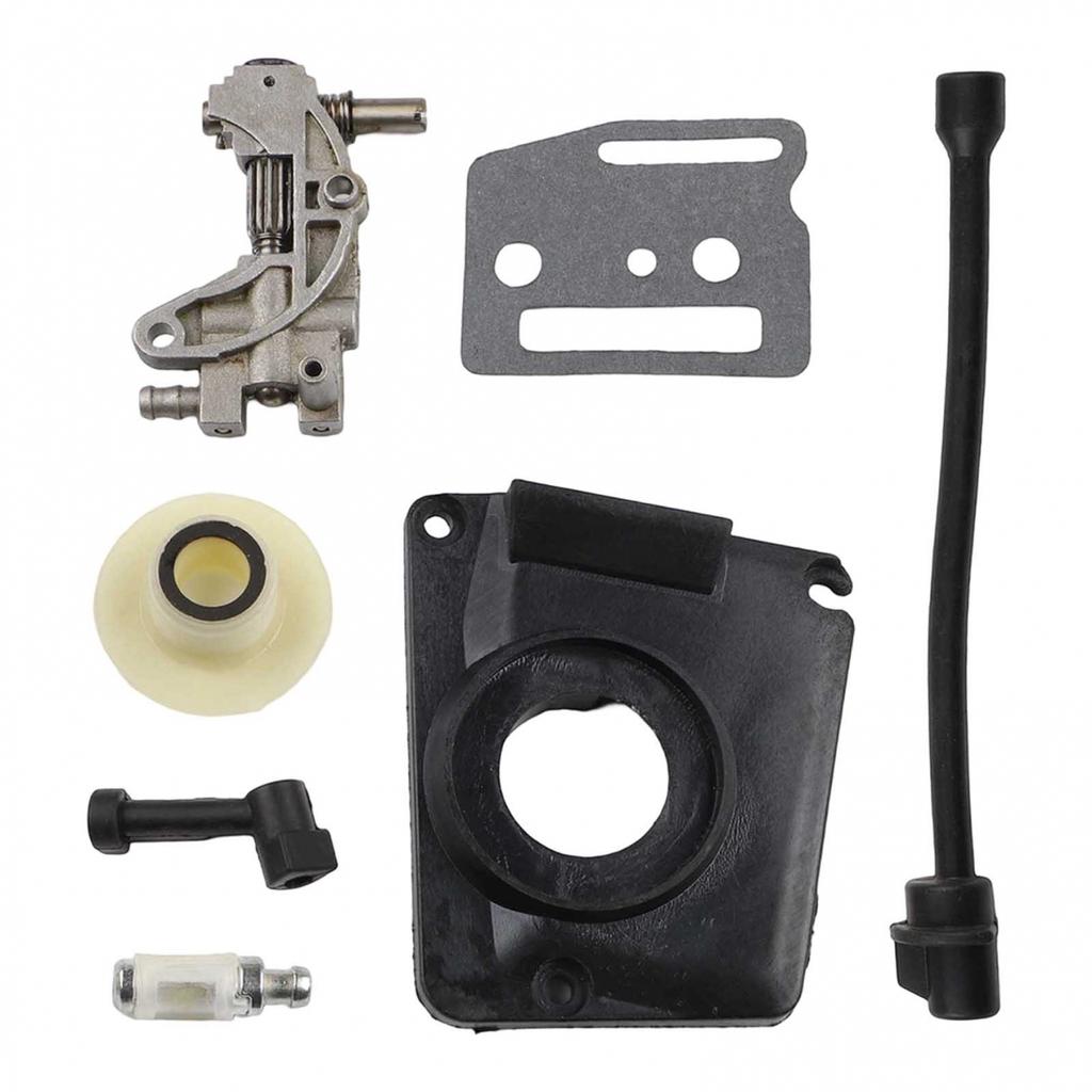 Запчасти для бензопилы Комплект масляного привода Масляный насос