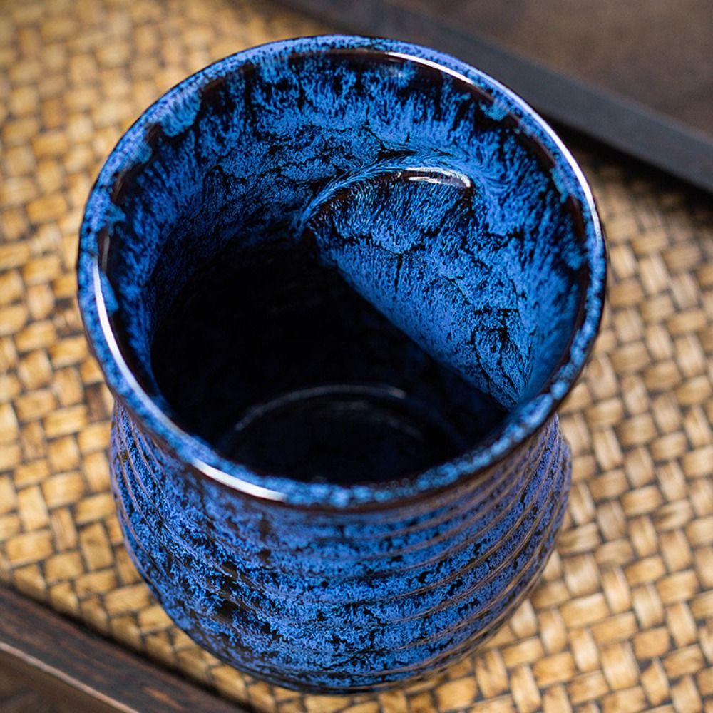 Жаростойкая глазурованная керамическая кофейная кружка градиентного цвета, печная чашка, чашка для воды, чашка для чая, подарок