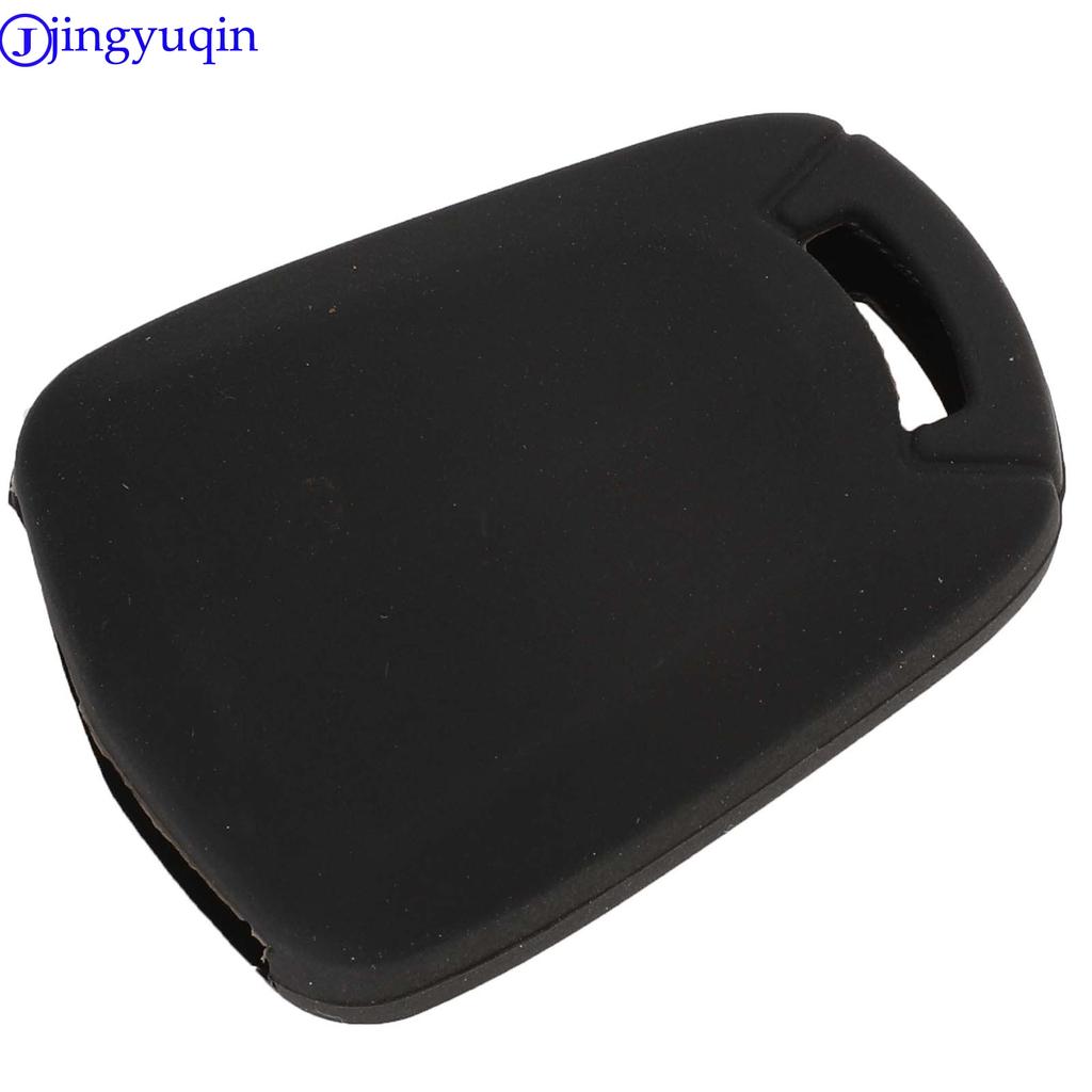 Чехол для автомобильного ключа jingyuqin Remote 2B, силиконовый для Opel Vauxhall Corsa Agila Meriva, чехол для стайлинга автомобилей