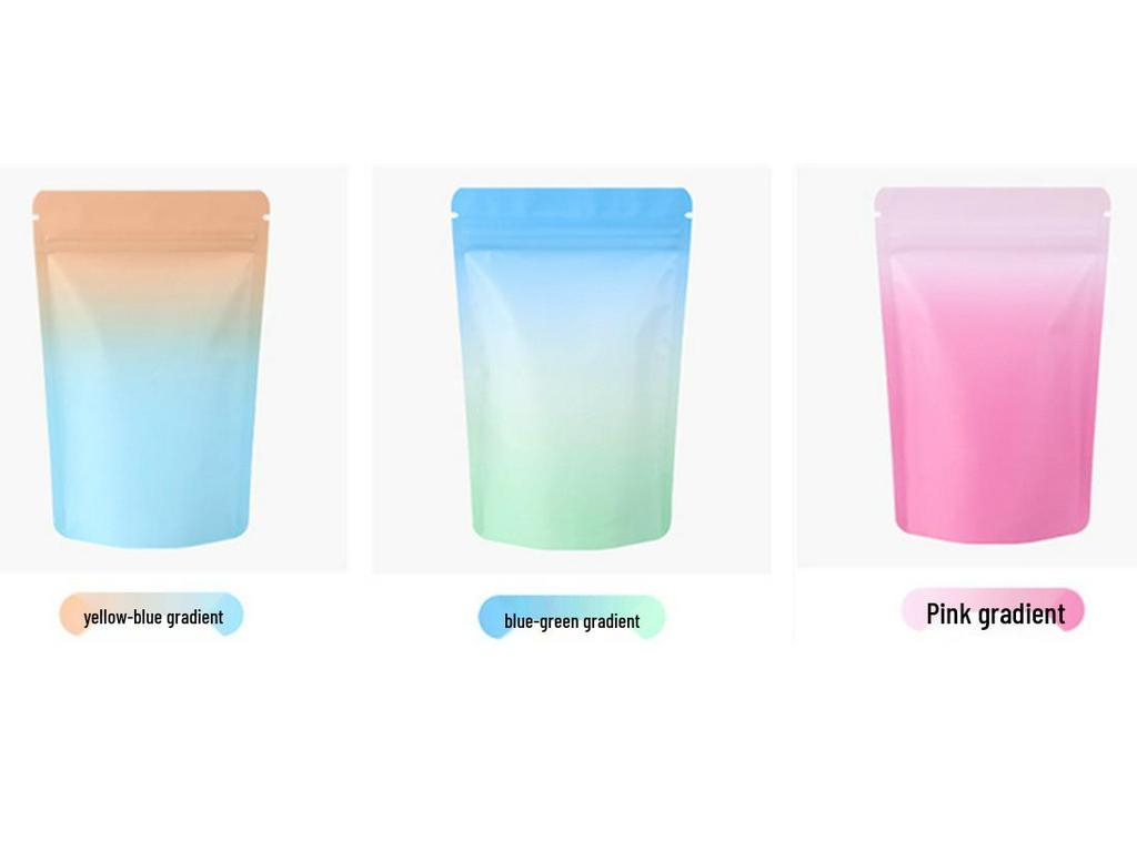 Матовый пакет из матовой алюминиевой фольги с застежкой-молнией и логотипом на заказ для упаковки лекарственного порошка