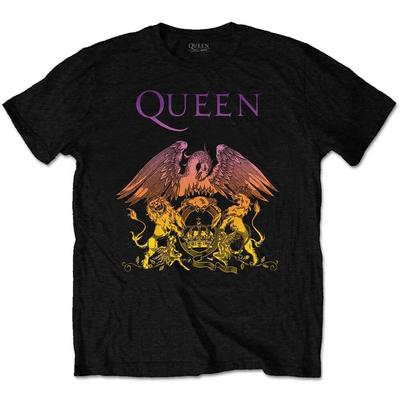 Черная классическая рок-группа Queen Crest, футболка унисекс с Фредди «Богемская рапсодия»