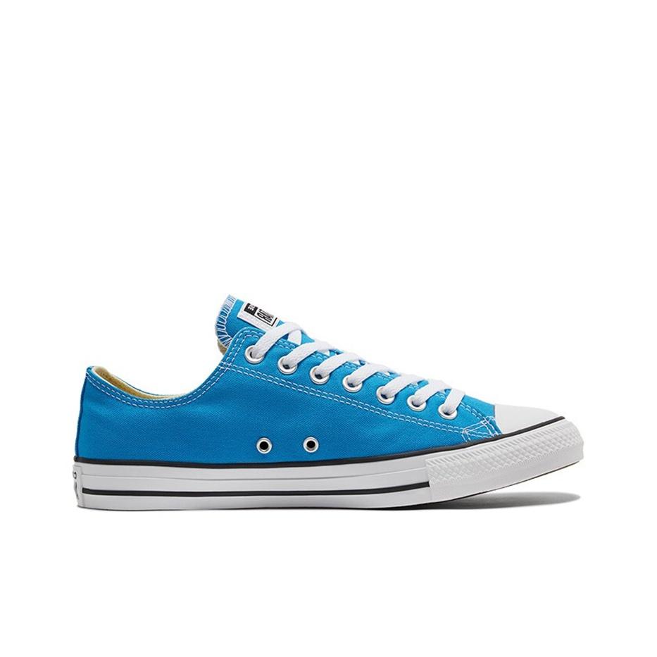 Converse Chuck Taylor All Star Удобные Универсальные Низкие Кеды из Канваса Унисекс Синие 161422C