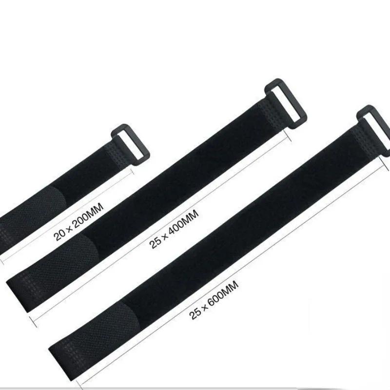 5Pcs Reusable Hook and Loop Straps Fastener Tape Fastening Cable Ties Straps Nylon Securing Wire Cord Ties Organizer