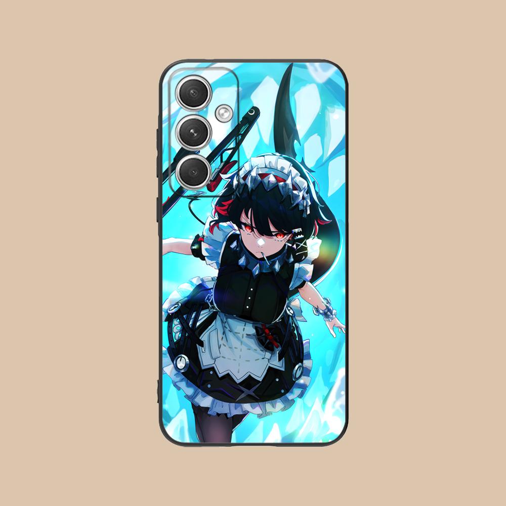 Чехол для телефона Zenless Zone Zero Ellen Joe для Samsung Galaxy S25 S24 S23 S22 S21 S20 Note20 Plus FE Ultra Цветной Защитный Роскошный