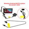 Кабель питания USB 12 В для беспроводного CarPlay AI Box, кабель питания, высокоскоростной двухточечный кабель для Android Auto, донгл, адаптер CarPlay
