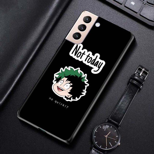 Чехол для телефона Samsung S21 S20 Ultra S10 Plus Lite S21 S20 Fe 5g Galaxy S10e S9 S8 S7 Edge, силиконовый чехол My Hero Academia