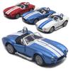 13см 1:Масштаб 32 Металлический Сплав Классический Shelby Cobra 427 Классический Автомобиль Модель Автомобиля Литье под Давлением Транспортные Средства Игрушки Детские Рождественские Подарки
