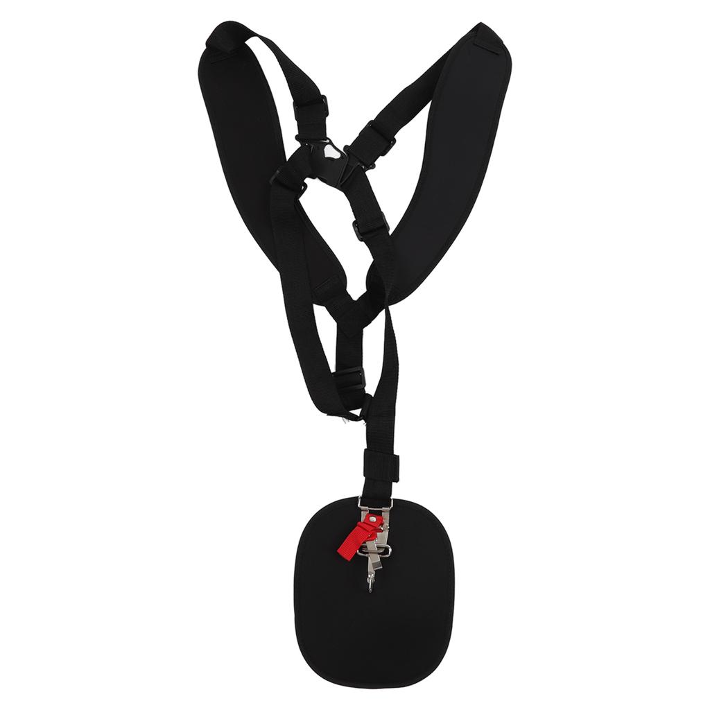 Регулируемый ремень для газонокосилки с пряжкой, полиэстеровый ремень с двойным плечевым ремнем для триммера