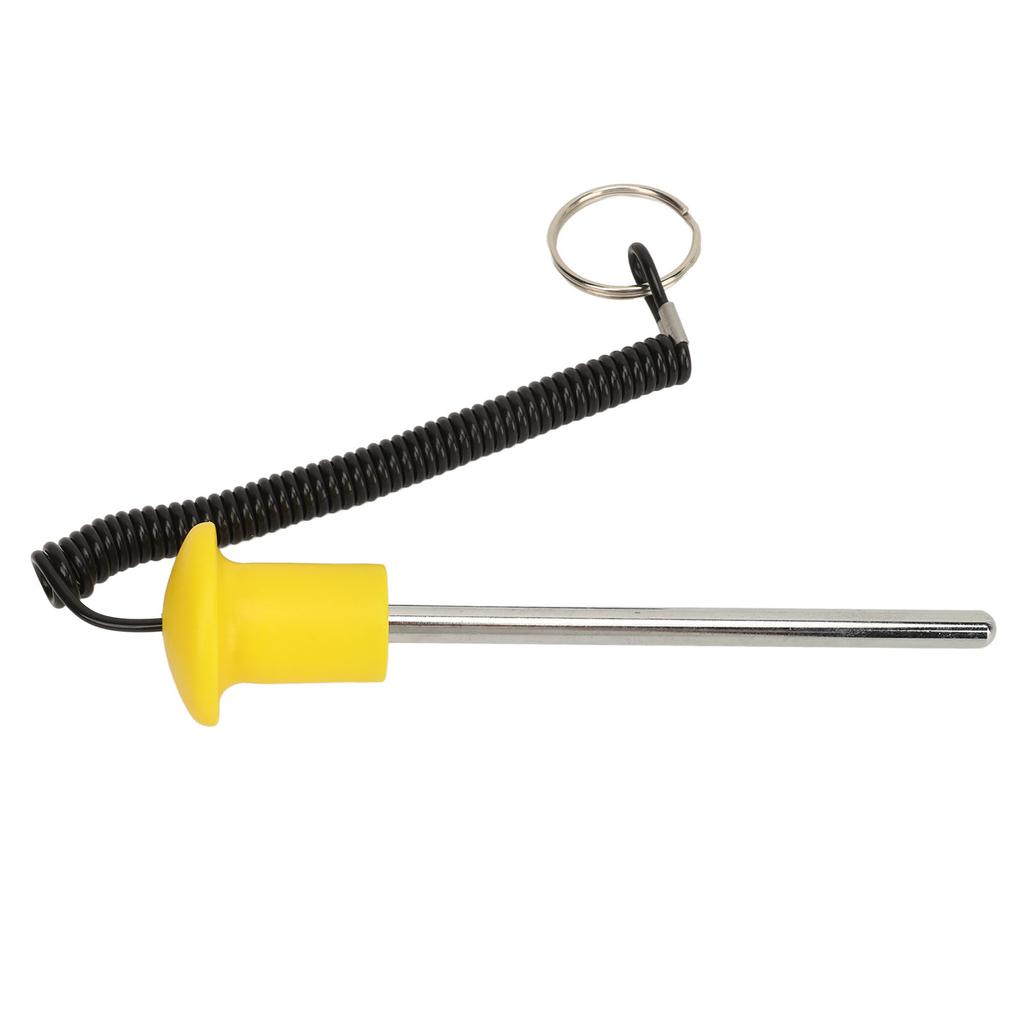 Gym Weight Stack Pin Selector Lock Pin Magnetic 8mm Diameter with Lanyard Gym Accessory for Workout Fitness Exercise