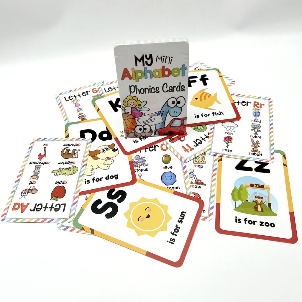 Phonics Teaching Toy English Pronunciation Learning Tool for Kids with 27 Cards
