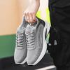 Fashion Men Mesh Breathable Platform Sneakers Summer New Trendy Versatile Lace-up Running Shoes Lightweight Training Tenis Shoes 2025