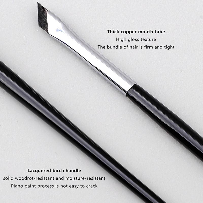 Кисть для подводки глаз Upgrade Blade Ultra Thin Fine Angle Flat Eyeliner Brush Under