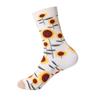 Hot Selling Colorful Funny Novelty Socks Men Women's Art Painting Printing Crew Socks Autumn and Winter Cotton Sports Socks