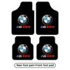 Новый для 3 4 5 серии 320i 530i 550i F20 F21 F30 F31 F25 F01Аксессуары роскошные Ковровые Велюровые Автомобильные Коврики-4 Штуки Напольные Коврики с
