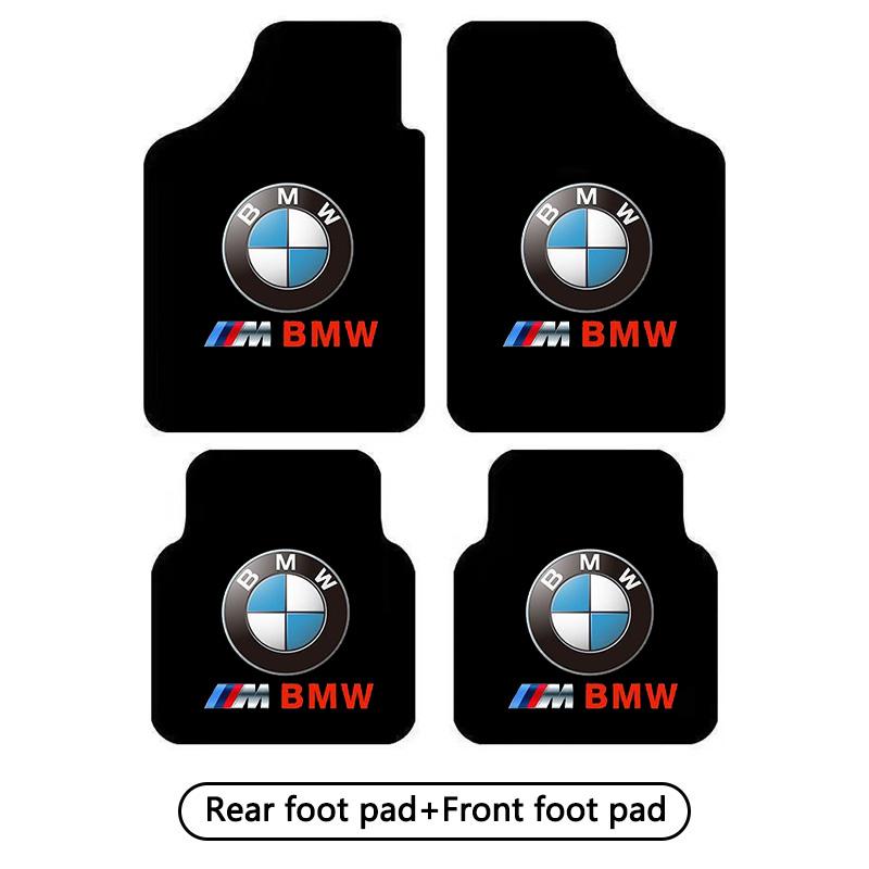 Новый для BMW 3 4 5 серии 320i 530i 550i F20 F21 F30 F31 F25 F01Аксессуары роскошные Ковровые Велюровые Автомобильные Коврики-4 Штуки Напольные Коврики с