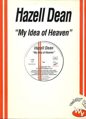 12-дюймовая пластинка HAZELL DEAN - My Idea Of Heaven 111306 Wicked Vibes, M 1993 UK & Europ Dance & Electronica Б/у