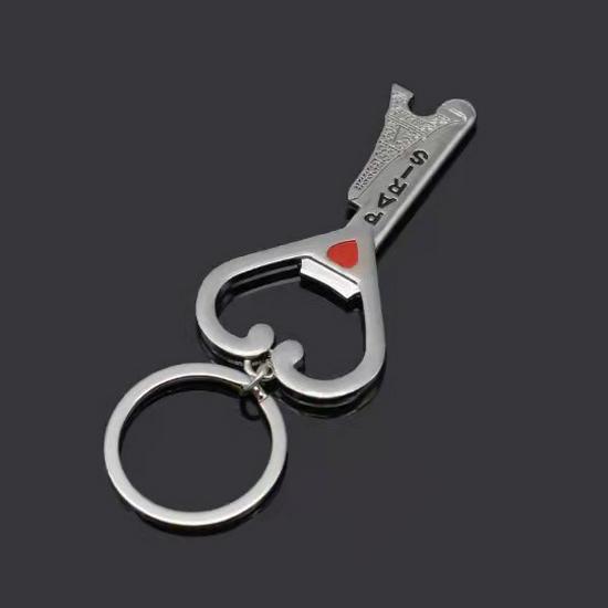 Брелок-открывалка для бутылок в виде скрипки и гитары — креативный подарок с гравировкой