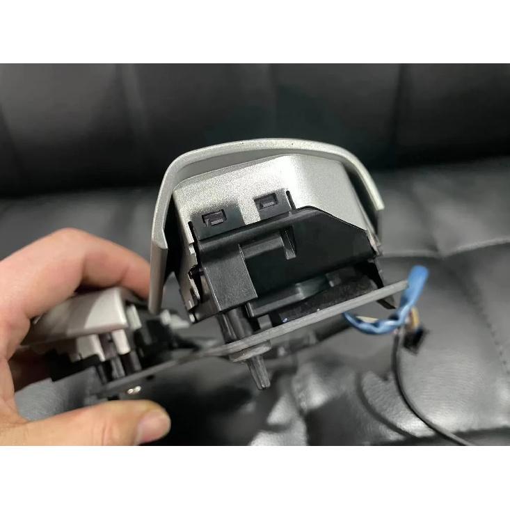 For Suzuki Swift ZC32S Steering Wheel Buttons Carbon Fiber Car Modification Multi-Function Control Mount Adapter Base