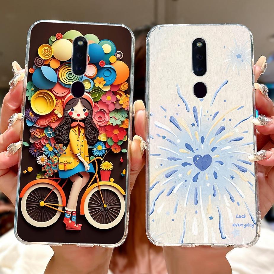 Чехол для Oppo F11 CPH1913 CPH1911 Цветы Расписная Крышка Мягкий Силиконовый Чехол для Телефона Для Oppo F11 Pro F 11 OppoF11 Pro Сумки