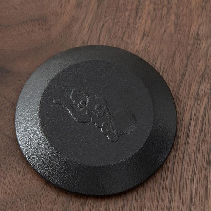 Керамическая кружка 320 мл с глазурью «Голубой камень» и простым фильтром для заваривания чая