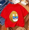 Summer Crew Neck T Shirt For Boys Girls Casual Daily Wear Plants Vs Zombies Cute Kawaii Cartoon Fashion Street Style 314Y