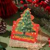 Christmas Christmas Tree Bronzing Greeting Card Florist Baking Gifts Small Card Message Card