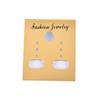 100X Gold Professional Type Plastic Earring Ear Studs Holder Display Hang Cards,