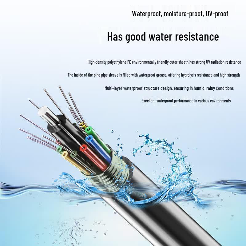BOYANG GYTZS Armored Single-Mode Outdoor Fiber Optic Cable