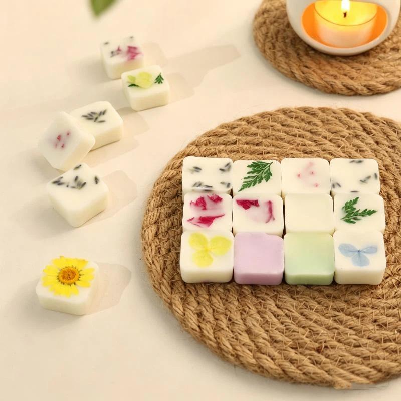 Versatile 10Pcs Clear Wax Melt Containers 6/4-Cavity Efficient For Beginners And Experts Customized Candle Making