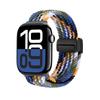Ремешок для Apple Watch Series 10 Ultra 9 8 7 SE 6 5 4 3 2 1 46 мм 49 мм 45 мм 44 мм 42 мм, нейлоновый регулируемый ремешок с магнитной застежкой