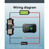 Practical-KM140F Wifi Coulomb Meter 400A Volt-Ammeter Power RV Battery Capacity Tester Monito For All Batteries