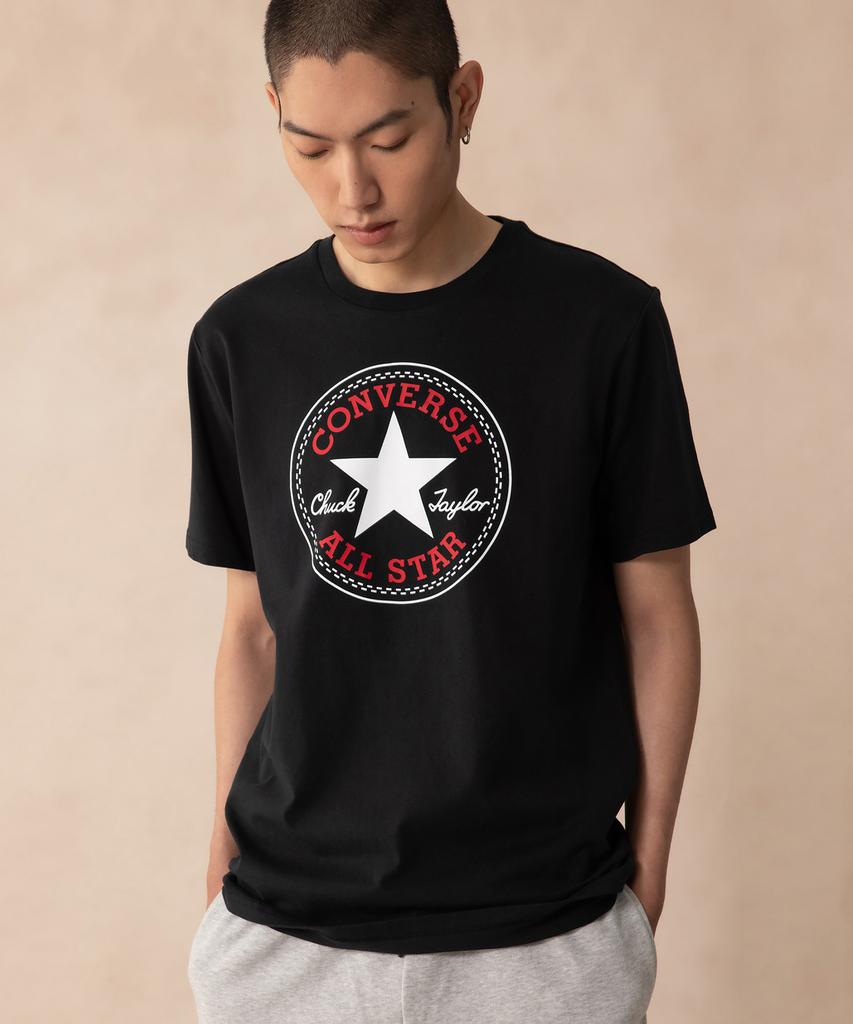 Keonbeoseu Футболка с патчем All-Star Классический крой Черный Mch737-023