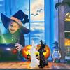 Halloween Witch Statue - Resin Durable Unique Production Suitable For Indoor And Outdoor Decoration