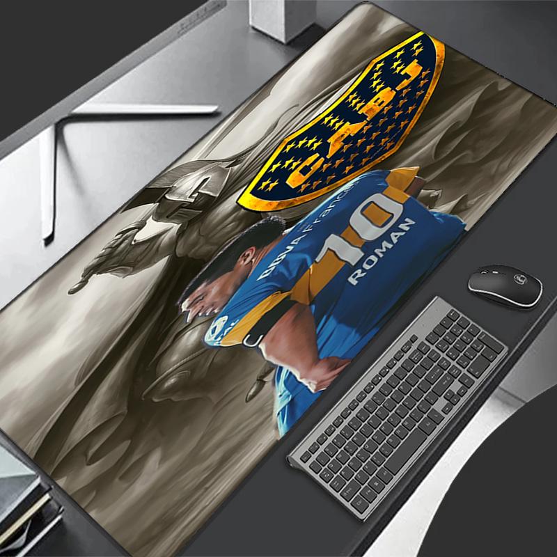 Club Atlético Boca Juniors Theme Premium Non-slip Mouse Pad with Stitched Edges,Durable Rubber Material,for Desktop & Gaming Great Gifts