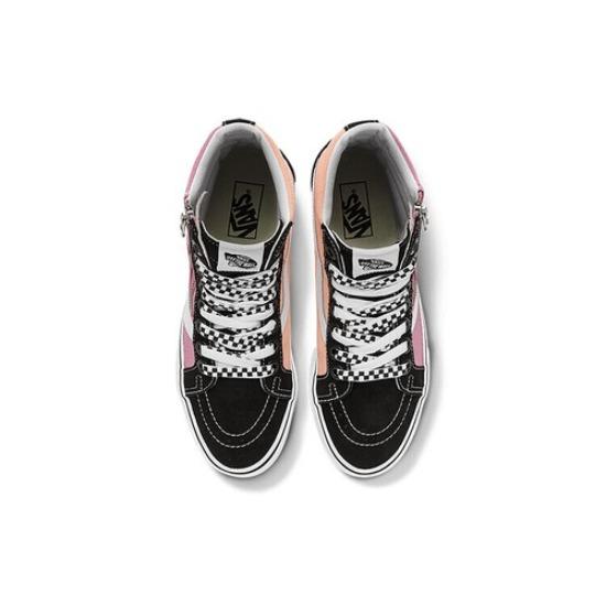 Vans Sk8-Hi Reissue Черный/Оранжевый/П - VN0007NZPCA
