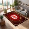 Middlesbrough FC Soccer Football Pattern Soft Area Rug Non Slip Indoor Floor Carpet Sports Decor Mat for Bedroom