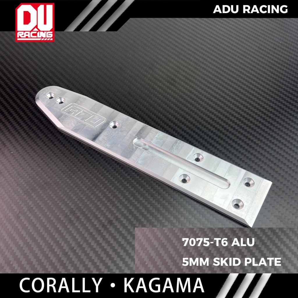 ADU RACING 7075-t6 ALU 5MM CHASSIS SKID PLATE chassis brace for TEAM CORALLY 6S KAGAMA