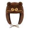 Черная Мифическая Игра Укун Осень и Зима Теплая Черная Коричневая Милая Мультяшная Аниме Шапка