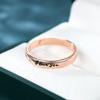 Романтические кольца с надписью «Я тебя люблю» для женщин, роскошное обручальное кольцо из розового золота, свадебные украшения, подарок