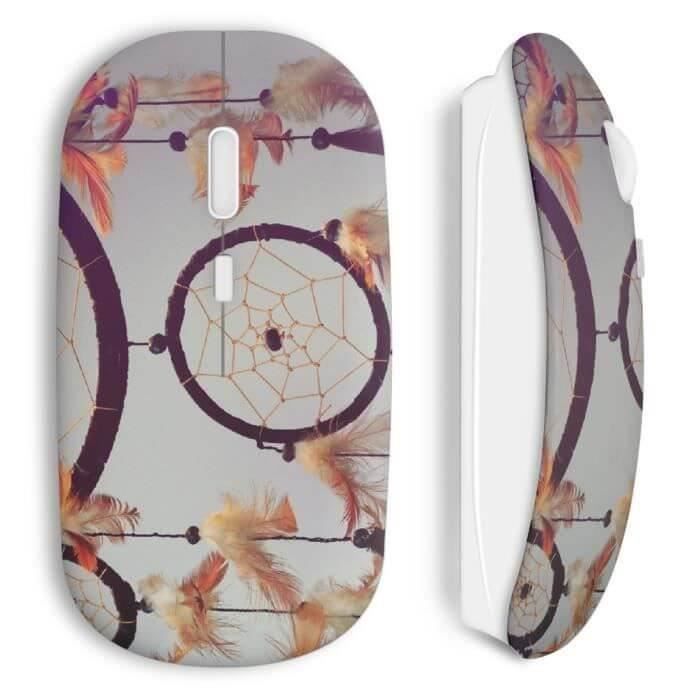 Vintage Dream Catcher Wireless Mouse