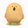 Nagano Bear Mole Croquette Mogukoro Super Big Plush Toy