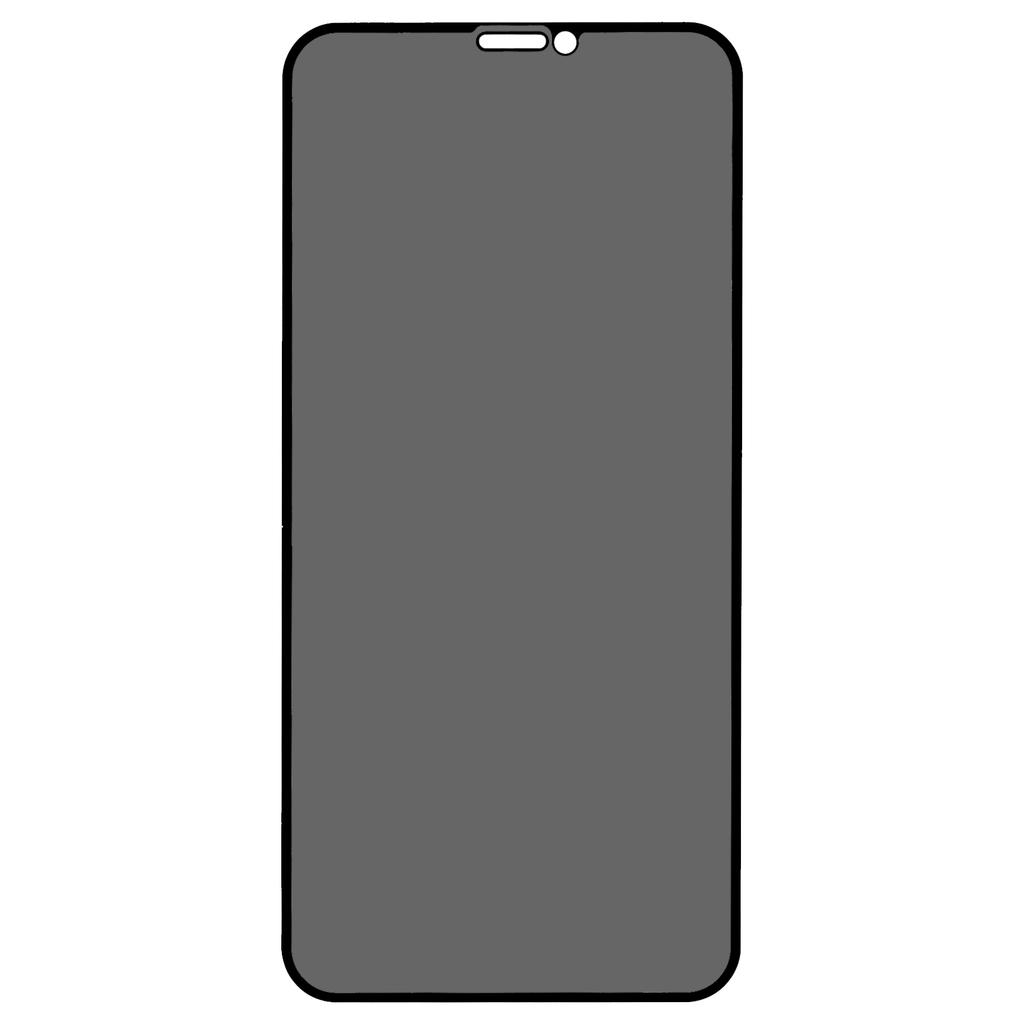 Защитная пленка для экрана с защитой от шпионажа для iPhone 11, Высокое алюмосиликатное стекло, Полный клей, Шелкография, Пленка для экрана телефона