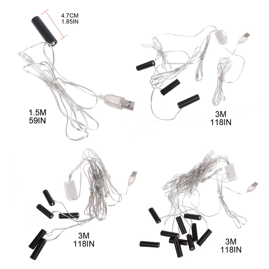 Адаптер питания AA Battery rs заменяет батарейки AA для светодиодных лампочек, электрических часов, рождественских елочных огней