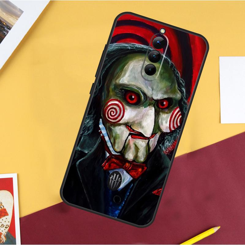 Saw Jigsaw Puppet Case For ZTE Nubia Red Magic 10S Pro Plus 8 9 10 Air 8S 9S 11 Pro Plus 6 7 6S 7S Pro Cover