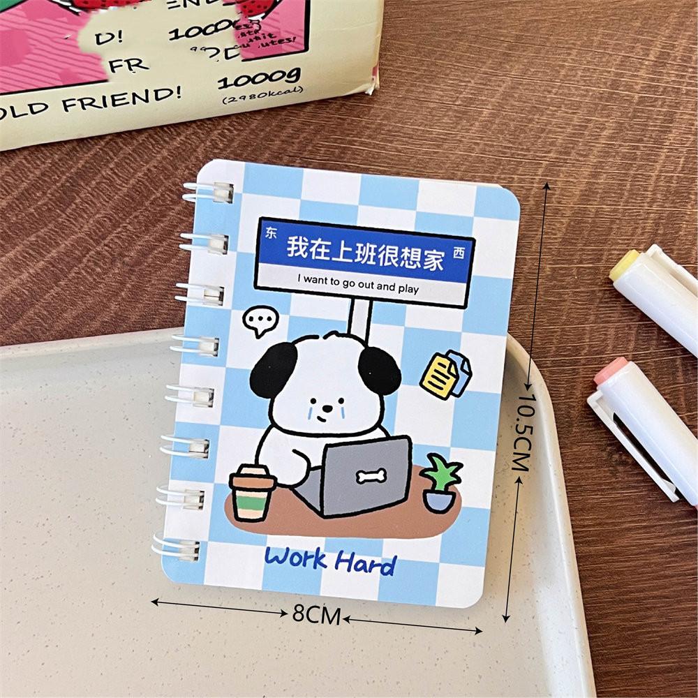 1 шт., маленький A7 эстетический блокнот для детей, масляная живопись, пейзажные блокноты со сценарием, портативный карманный блокнот для скрапбукинга