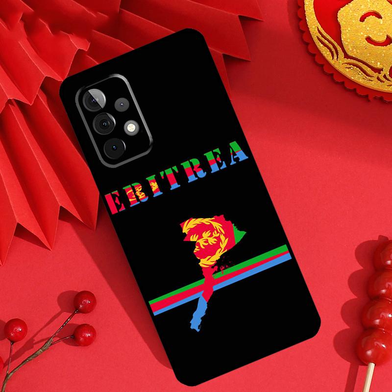 Чехол с флагом Эритреи для Samsung Galaxy M55 M35 M15 M11 M12 M13 M14 M06 M16 M36 M56 M31 M53 M32 M52 M34 M54