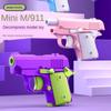 3D Printed Mini M1911 Model Toy Gun Decompression Gravity Carrot Gun Adult Fidget Toys Kid Stress Relief Toy Christmas Gift Toy