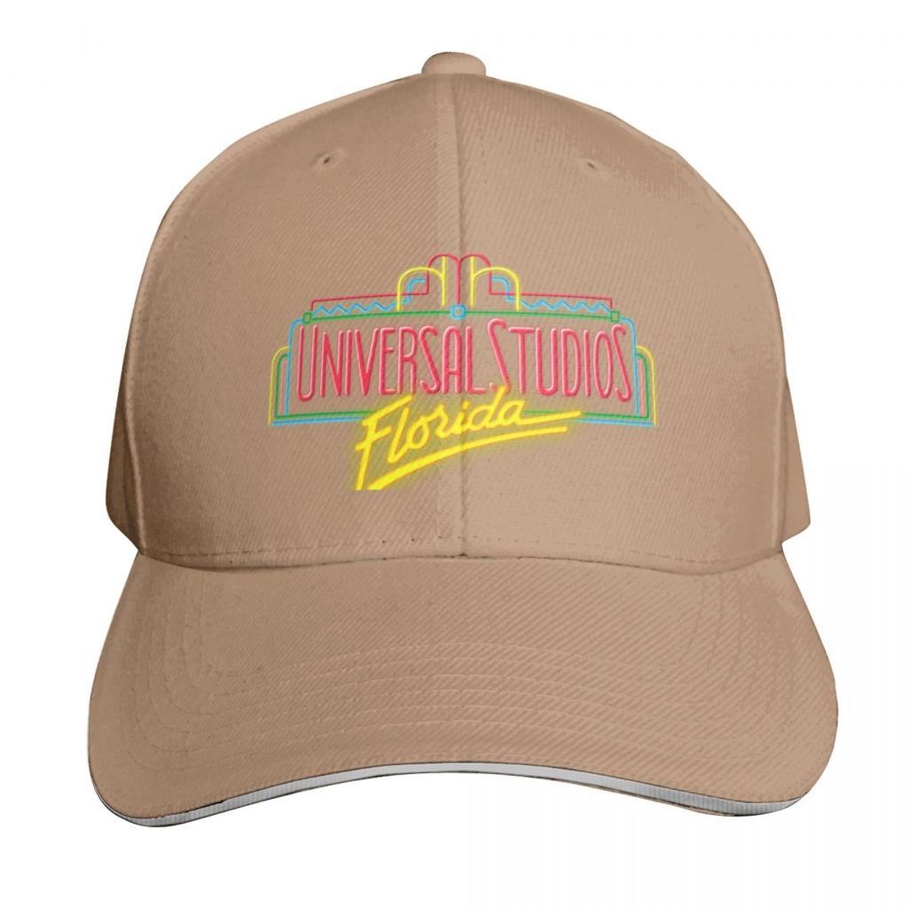 Retro Theme Park Sign Baseball Cap Summer Beach Travel Streetwear Hip Hop Trendy Vintage Retro Embroidered
