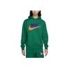 Nike Клубная флисовая толстовка с логотипом и флисовой подкладкой, мужская толстовка павлино-зеленого цвета FN3105-365