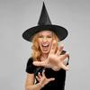 6/12 шт., шляпа ведьмы на Хэллоуин, изысканное качество изготовления, многоразовый аксессуар для костюма на Хэллоуин для украшения вечеринки, фестиваля